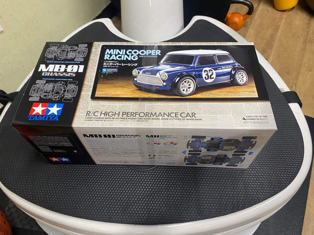 タミヤ　MB-01. ミニクーパー　新品未開封　ビニル帯未開封
