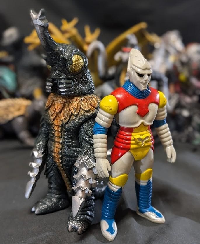 昭和ゴジラ 東宝チャンピオンまつり（バンダイ）ソフビフィギュア 17体セット