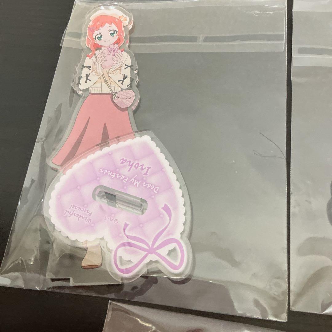 わんだふるぷりきゅあ　dear my partner アクリルスタンド　５種類