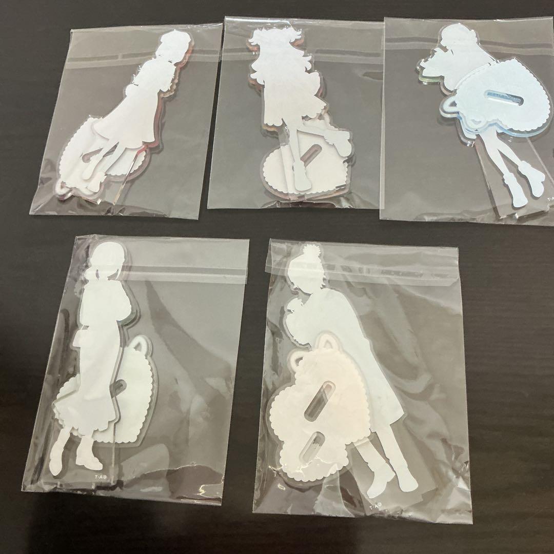 わんだふるぷりきゅあ　dear my partner アクリルスタンド　５種類