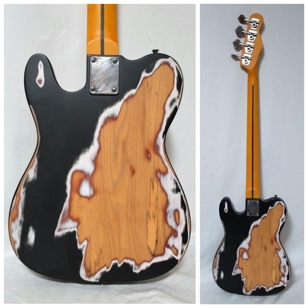 ノーブランド　テレキャスターベース　カスタム仕様　ハードレリック　リバースヘッド