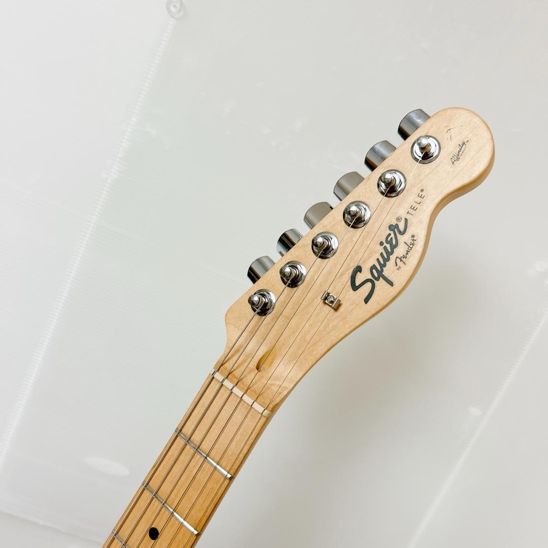 美品 Squier スクワイヤー Telecaster テレキャスター 赤