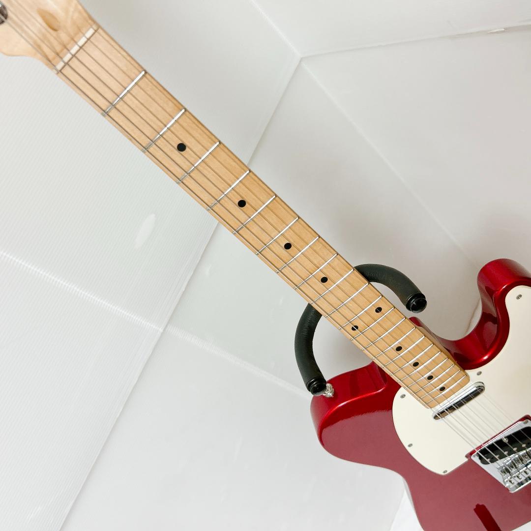 美品 Squier スクワイヤー Telecaster テレキャスター 赤