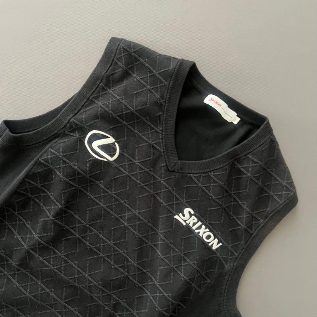スリクソン　レクサス　ニット　ベスト　メンズ　ゴルフ　SRIXON LEXUS