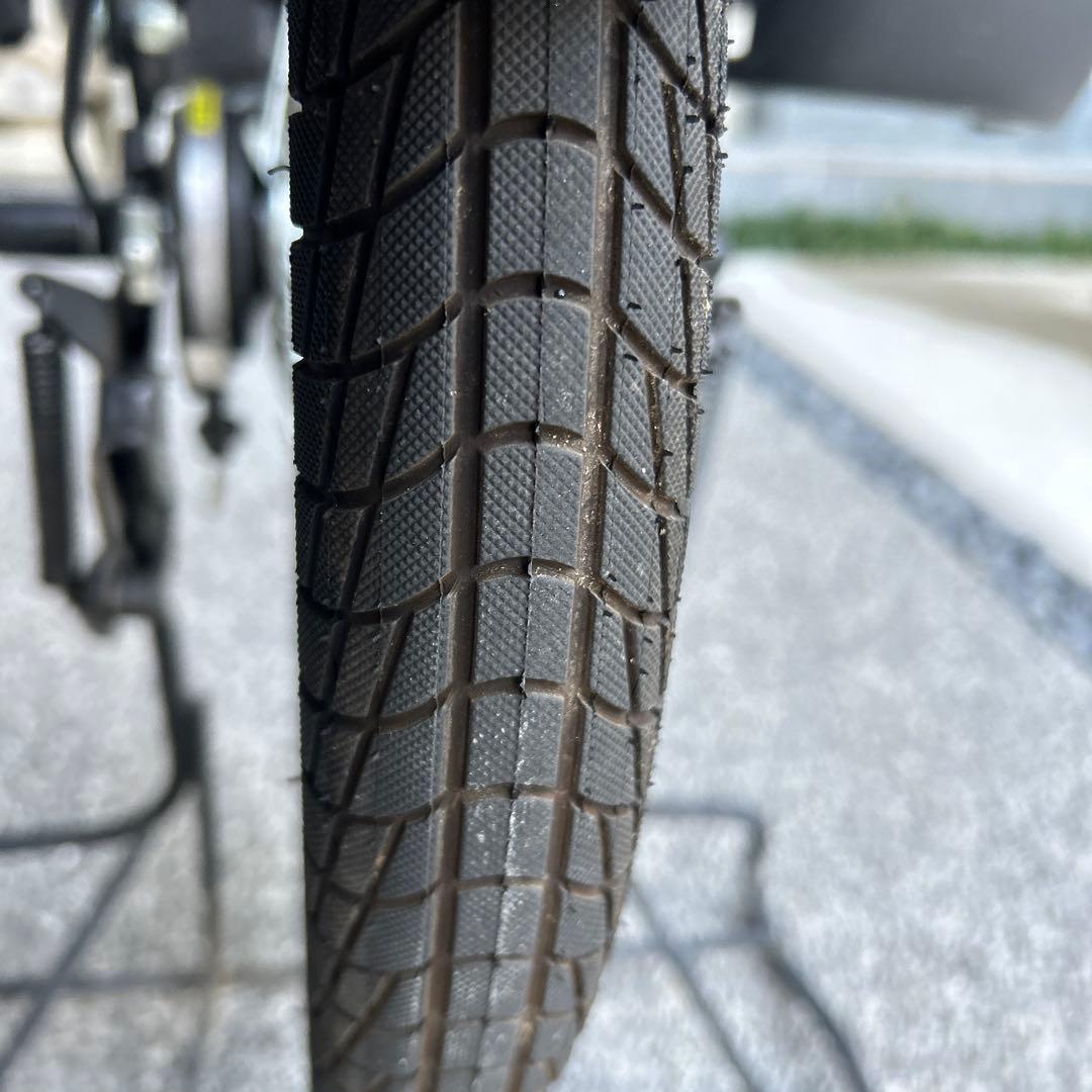 【美品】非電動チャイルドシート付き自転車　ハーフカバー付き