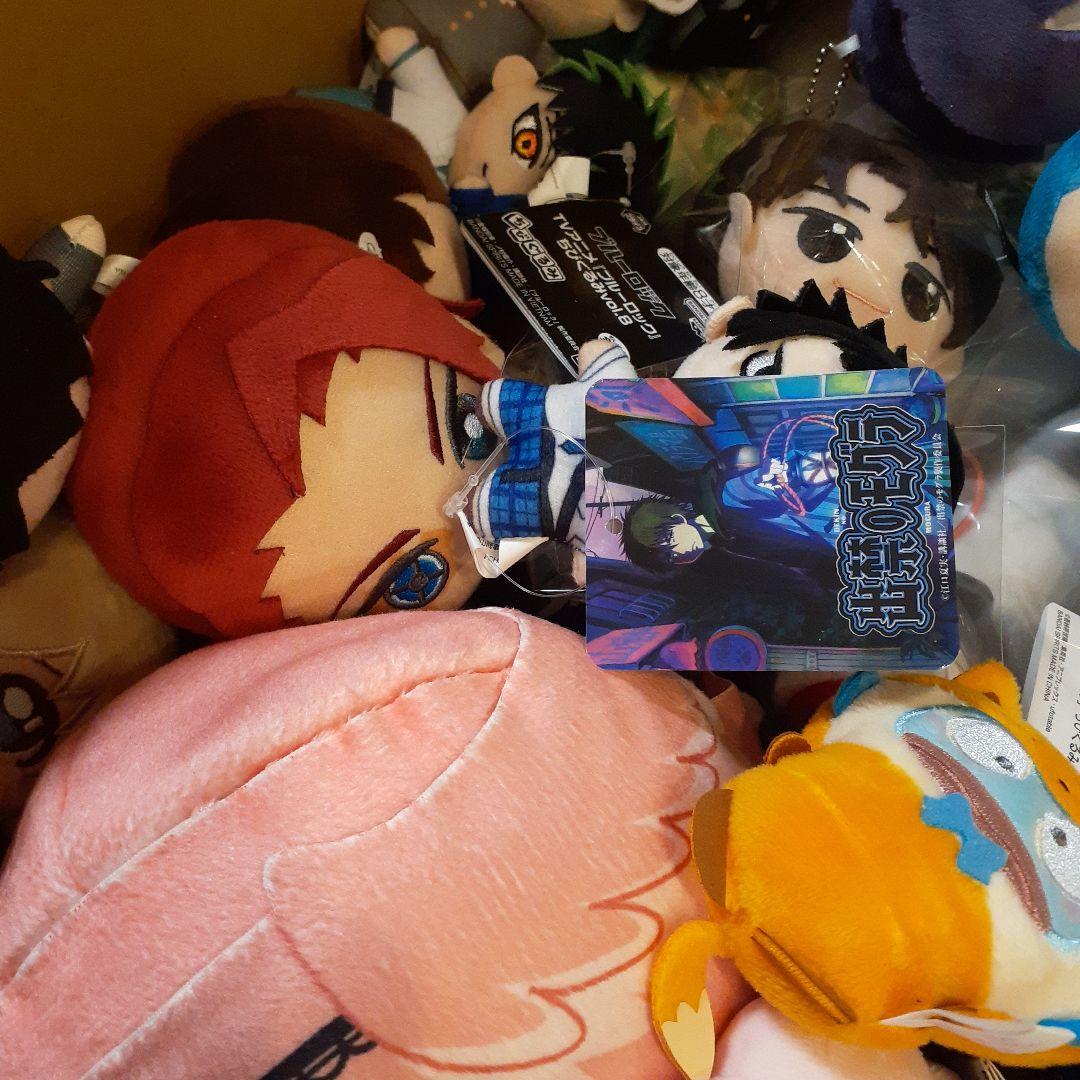 ちびぐるみ&BIGぬいぐるみ&マスコット等、アニメグッズまとめ売り希少50点以上