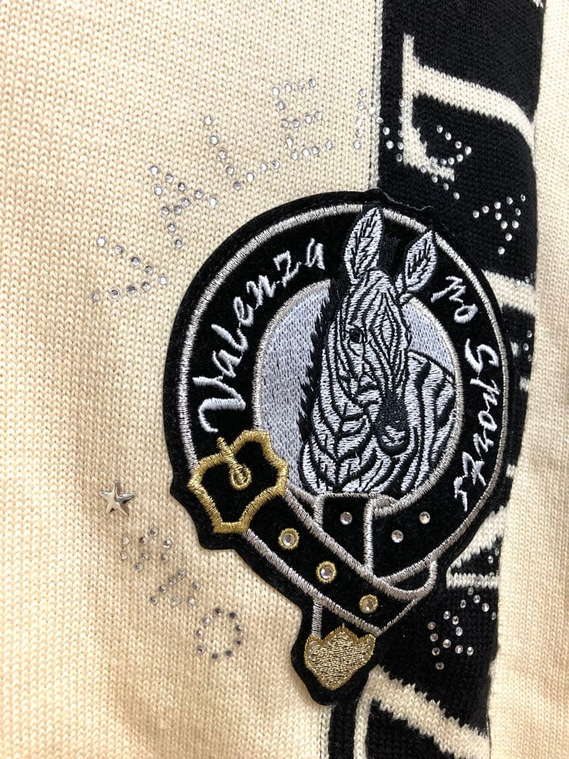 VALENZA PO SPORTSクリーム色のセーター40