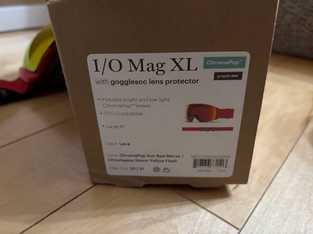 SMITH　スミス　I/O MAG XL Lava/ChromaPop おまけ付