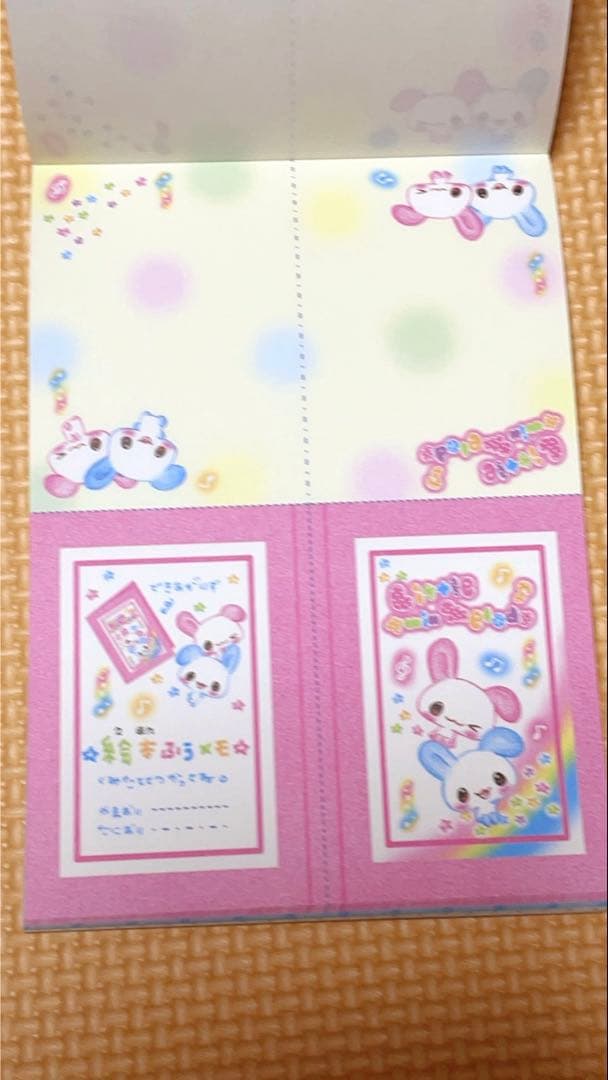 Little twin melody シール付きメモ帳