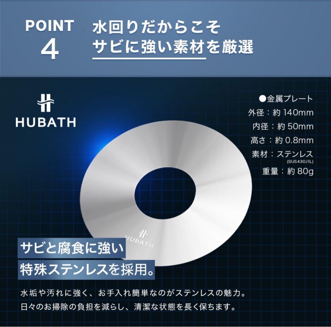 SINKATEC HUBATH お風呂用マグネットヘアキャッチャー