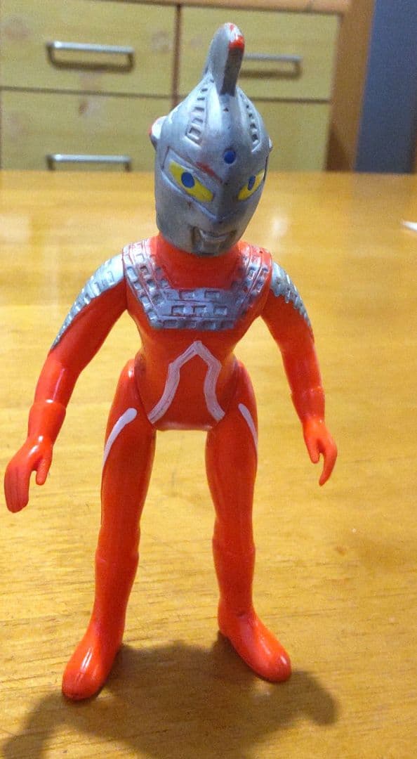 当時物　ウルトラセブン　ソフビ　ブルマァク　約14cm　　昭和