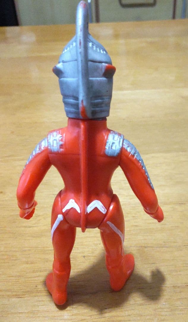 当時物　ウルトラセブン　ソフビ　ブルマァク　約14cm　　昭和