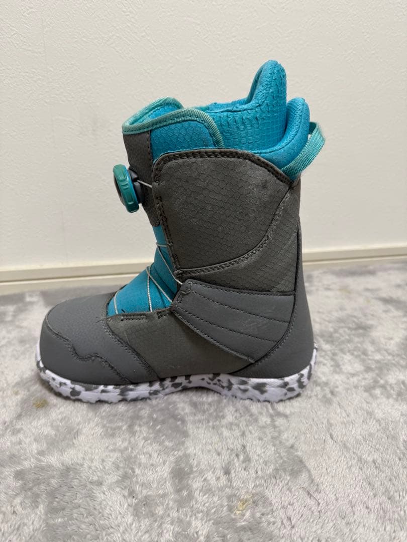 Burton ZIPLINE BOA キッズスノーボードブーツ 22cm