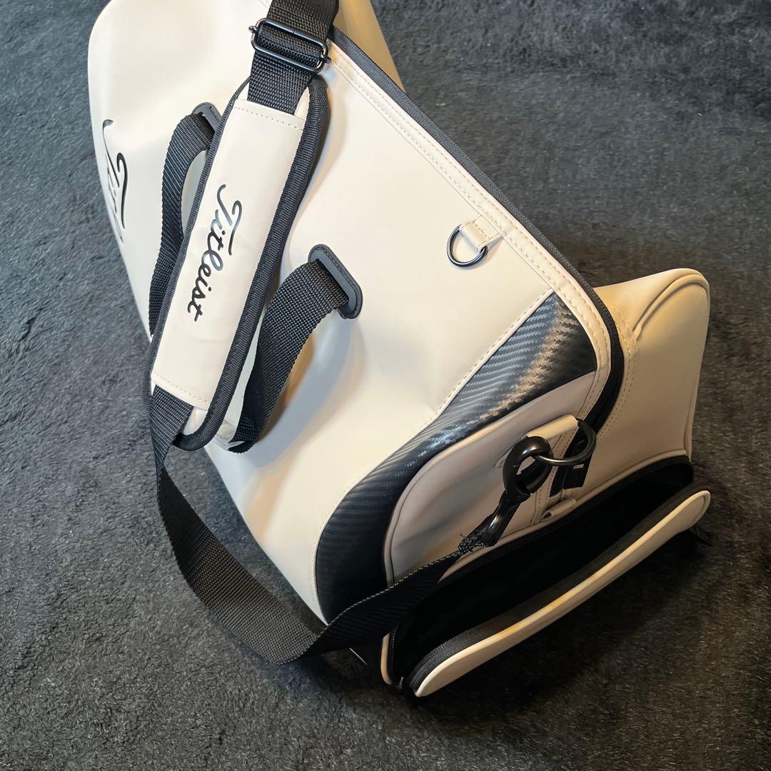 Titleist ゴルフバッグ ボストンバック 中型 ホワイト