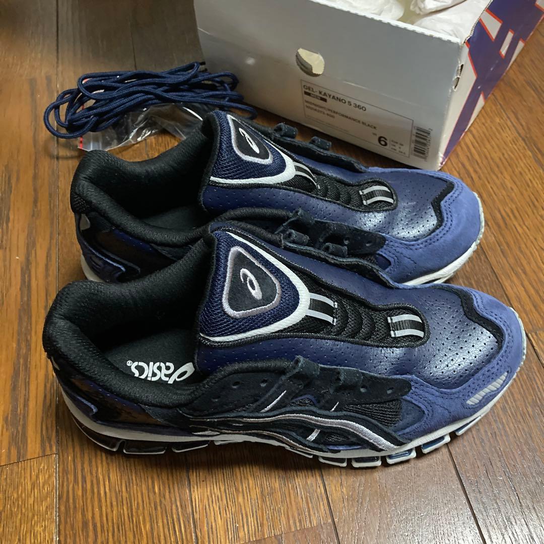 ASICS GEL-KAYANO 5 360 ネイビー 24.5cm