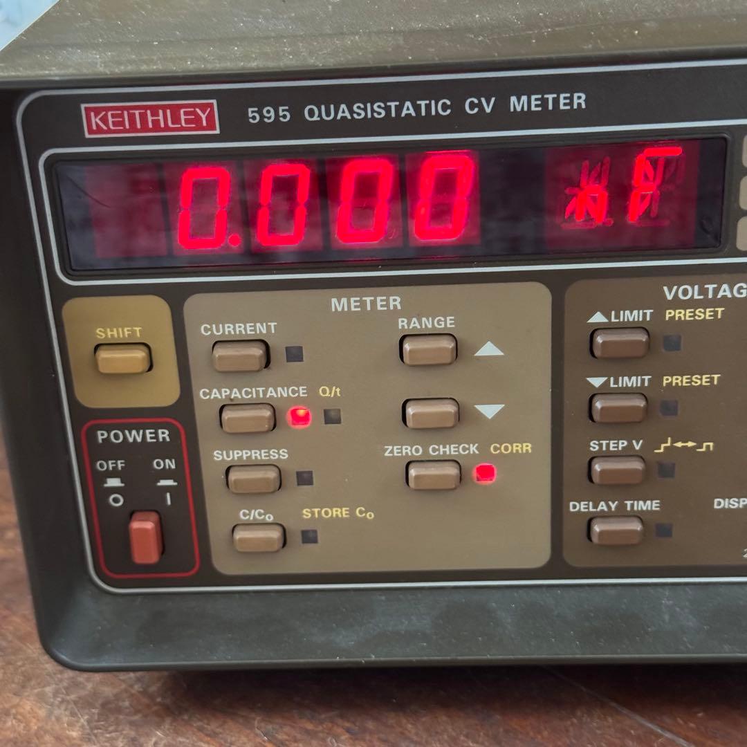 KEITHLEY ケースレー QUASISTATIC CV METER 595