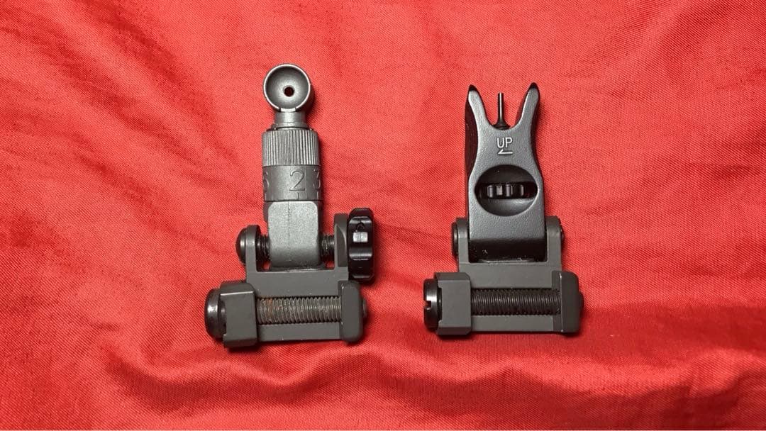 G&G製　ナイツアーマメントKACアイアンサイトセット　未使用品