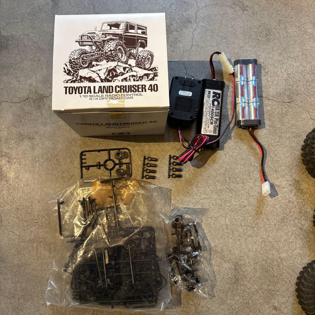 【希少廃盤】タミヤ CR01ランドクルー ザー40