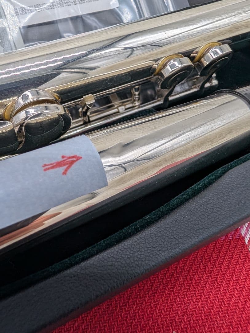 美品Pearl Flute ブリランテ PF-525E-BZ 本体、ケース2種付