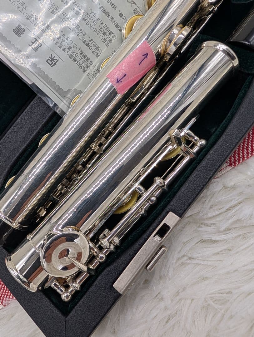 美品Pearl Flute ブリランテ PF-525E-BZ 本体、ケース2種付