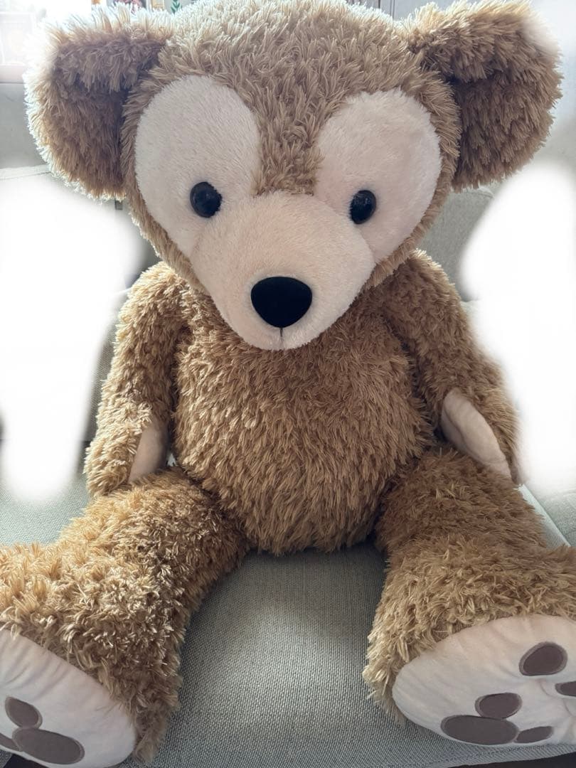 【最終価格】ダッフィーぬいぐるみ 特大(Lサイズ)