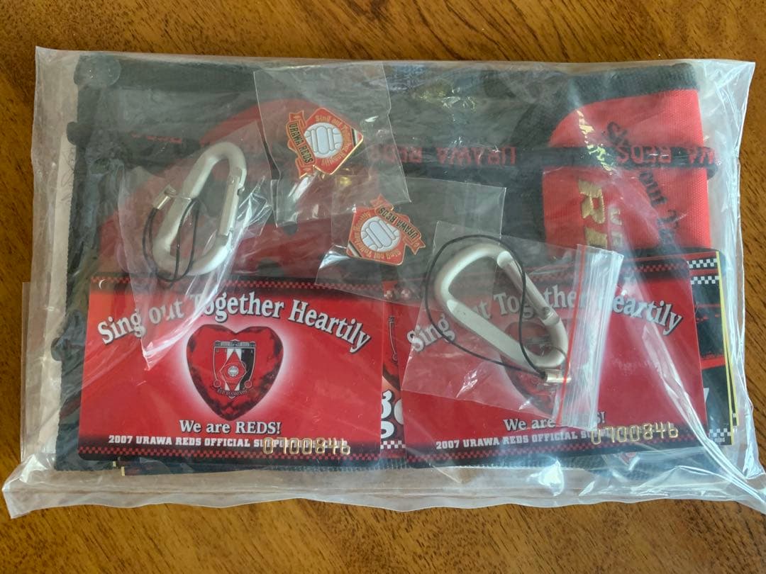レッズ2007オフィシャルサポーターズクラブ未開封品セット