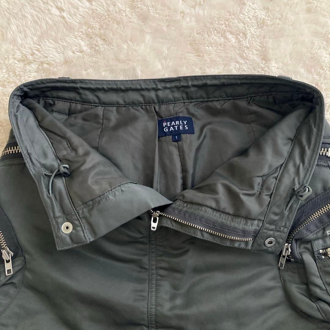 美品！PEARLY GATES ミニスカート 防風防寒　秋冬　中綿