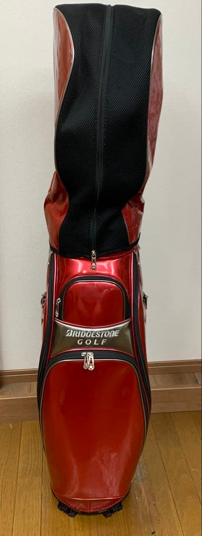BRIDGESTONE GOLF 赤 ゴルフバッグ