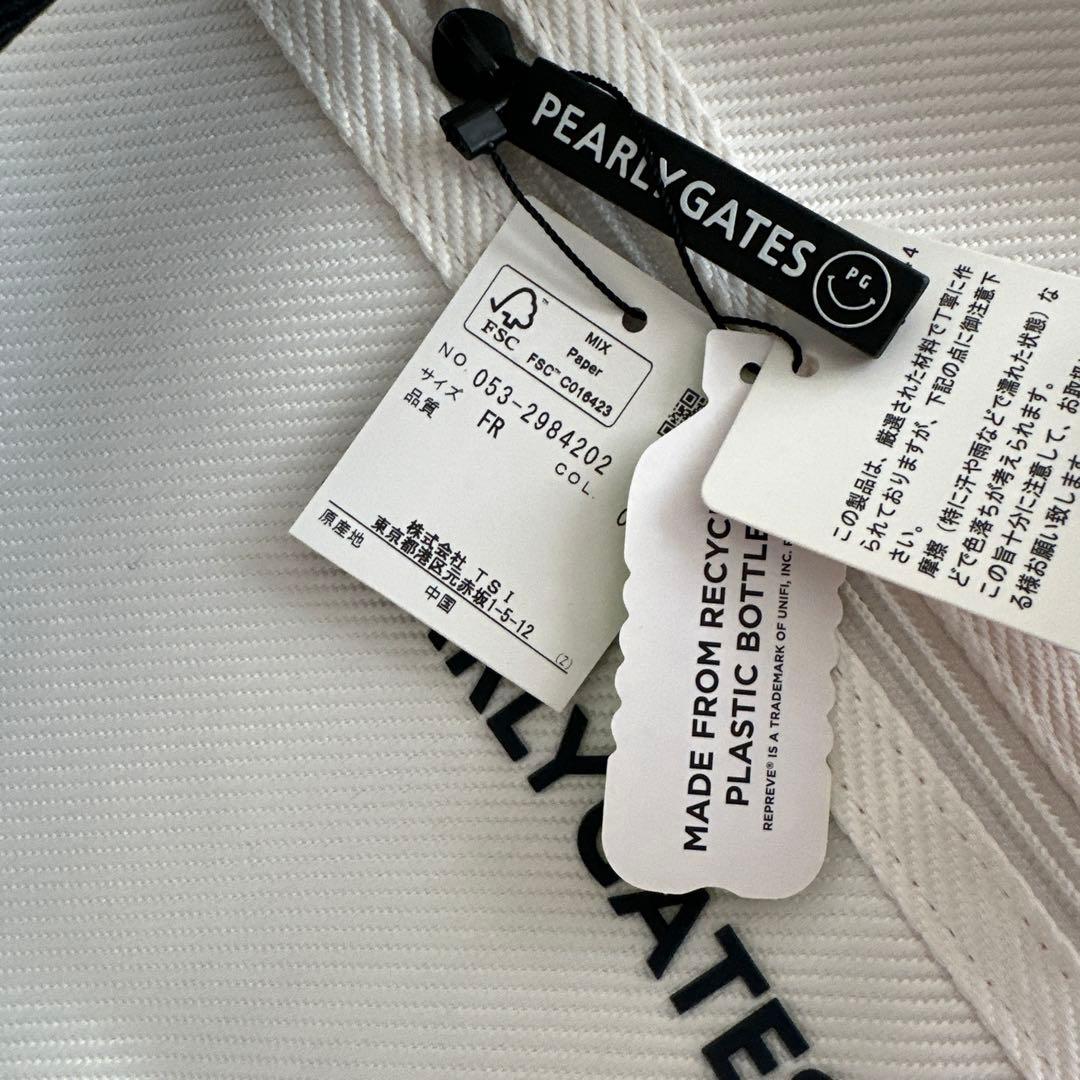 PEARLY GATES ゴルフバッグ ホワイト