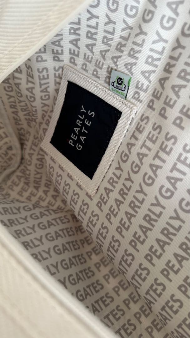 PEARLY GATES ゴルフバッグ ホワイト