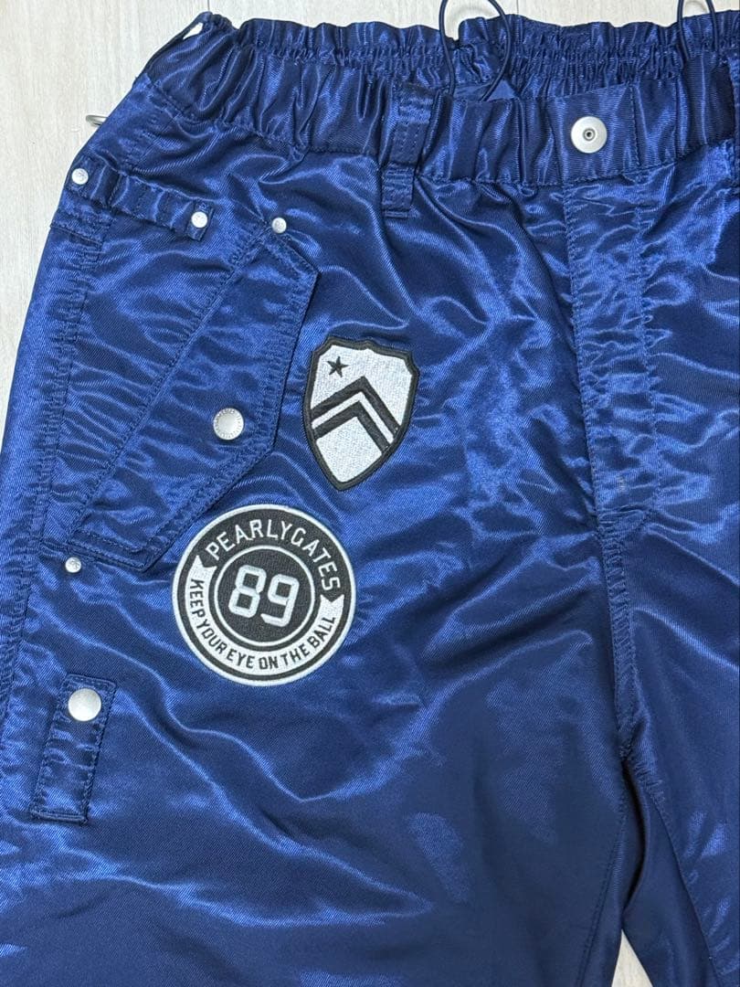 PEARLY GATES パーリーゲイツ　中綿パンツ ネイビー　サイズ7