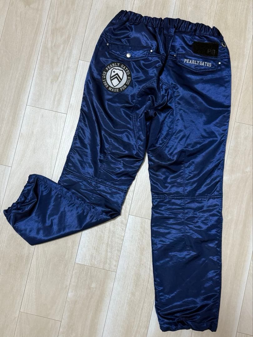 PEARLY GATES パーリーゲイツ　中綿パンツ ネイビー　サイズ7