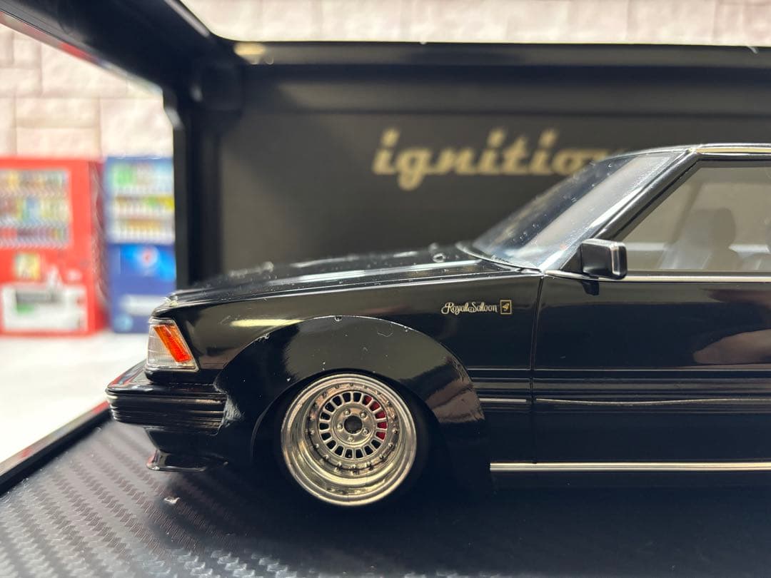 1/18ミニカー IG クラウンワークス　フォーカスレーシング深リムカスタム