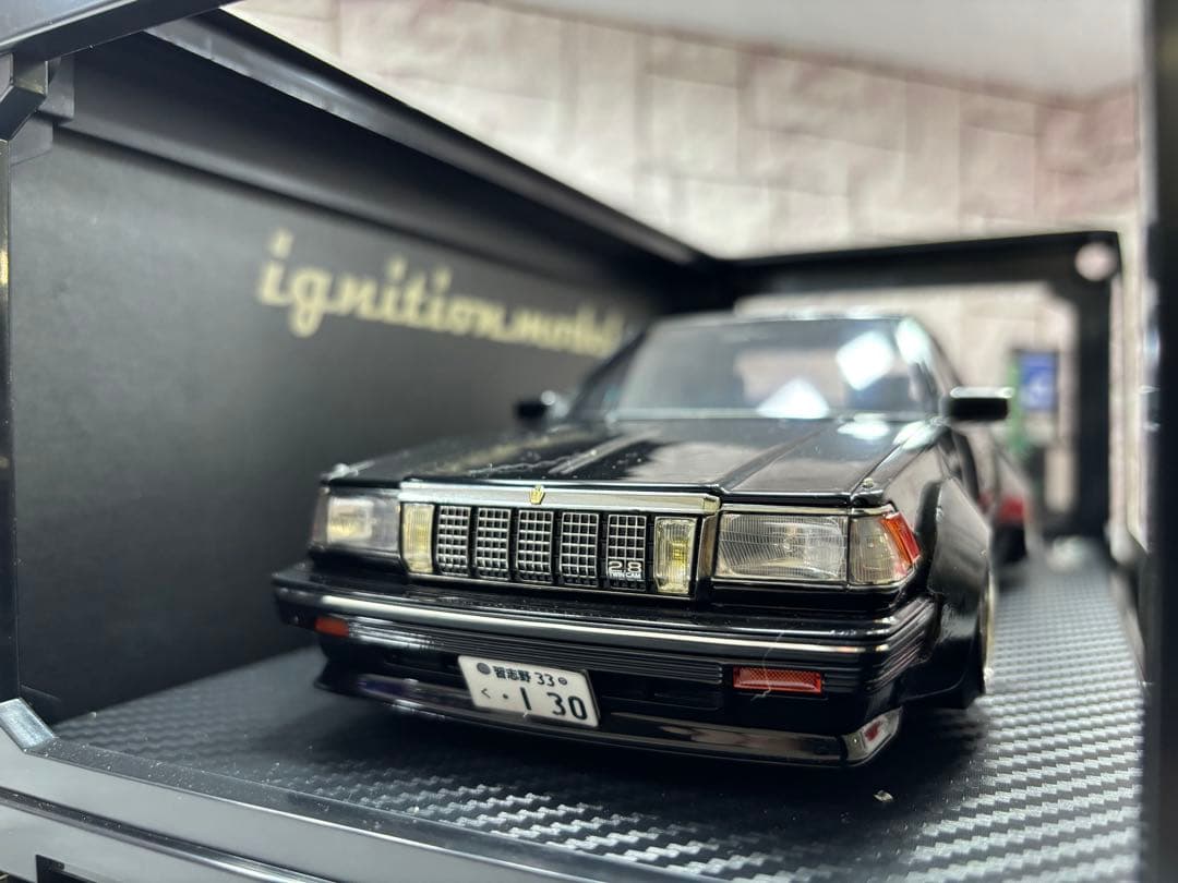 1/18ミニカー IG クラウンワークス　フォーカスレーシング深リムカスタム