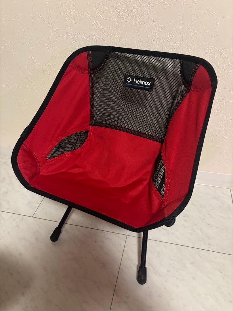 【美品】ヘリノックス Helinox チェアワン ミニ レッド