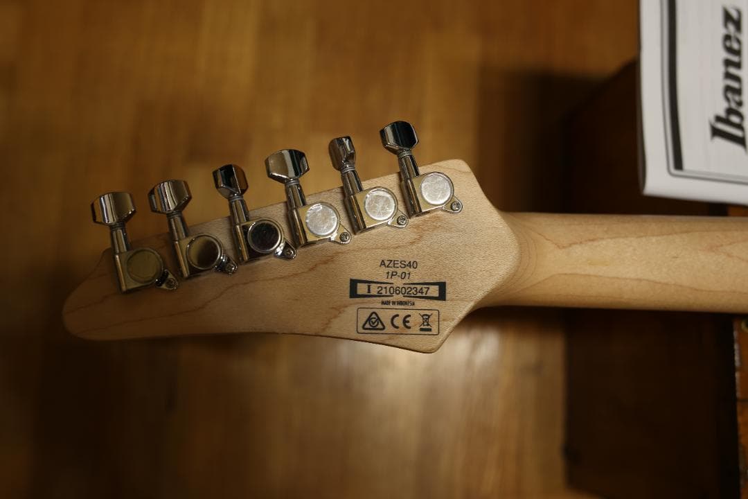 ギター Ibanez AZ Essentials AZES40 PRB
