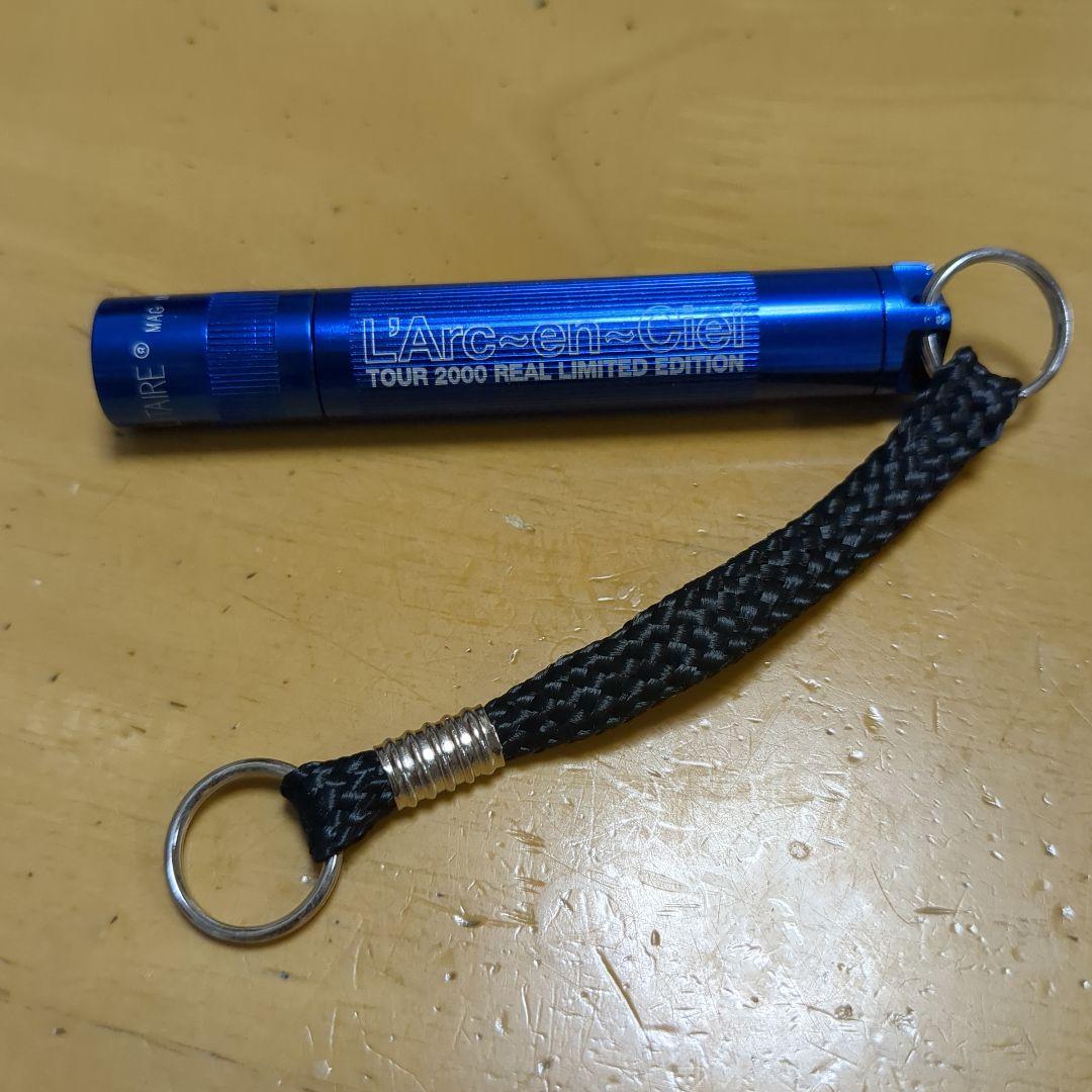 ミニマグライト　ソリテール　L'Arc～en～Cielロゴ入り　ハンディライト