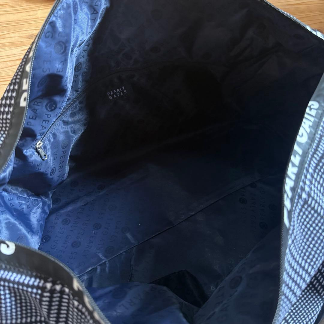 パーリーゲイツ ／ グレンチェック ボストンバッグ ロッカーバッグ