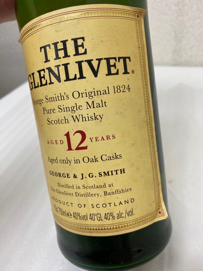 3-2133 グレンリベット　12年　旧ラベル