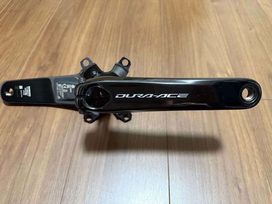 DURA-ACEクランク パワーメーター付 170ミリ