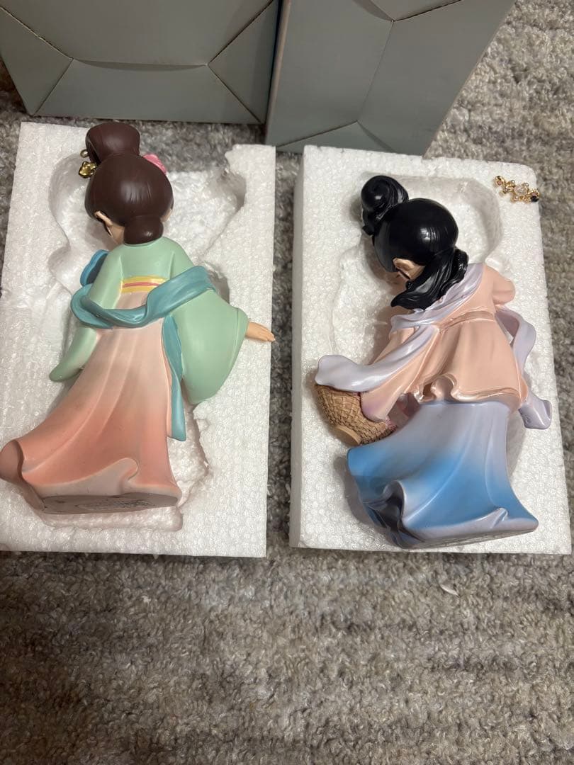 浣花曲 中国風キャラクターフィギュア 2体セット