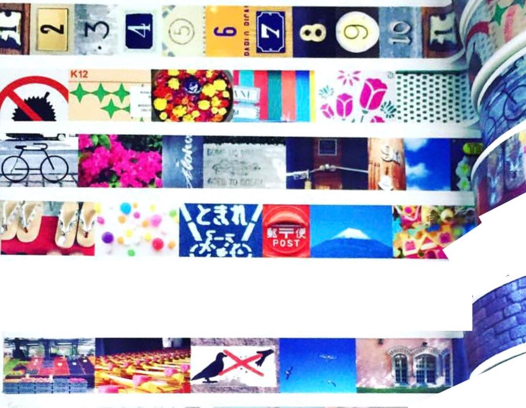 旅する雑貨店CAFE BON VOYAGEオリジナルマスキングテープ15巻セット