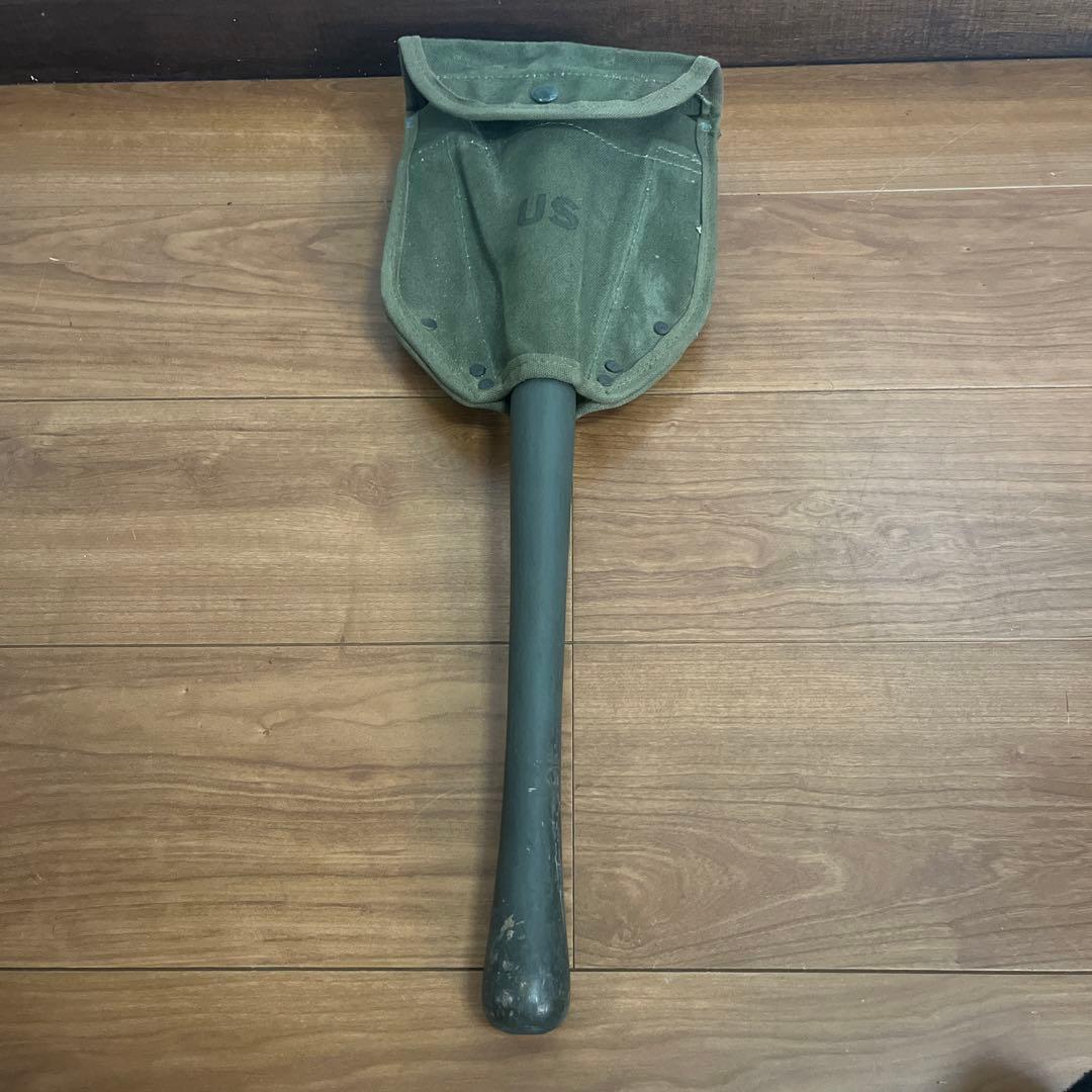 60s 米軍　実物　M43エントレンチングツール 米軍スコップ 送料無料