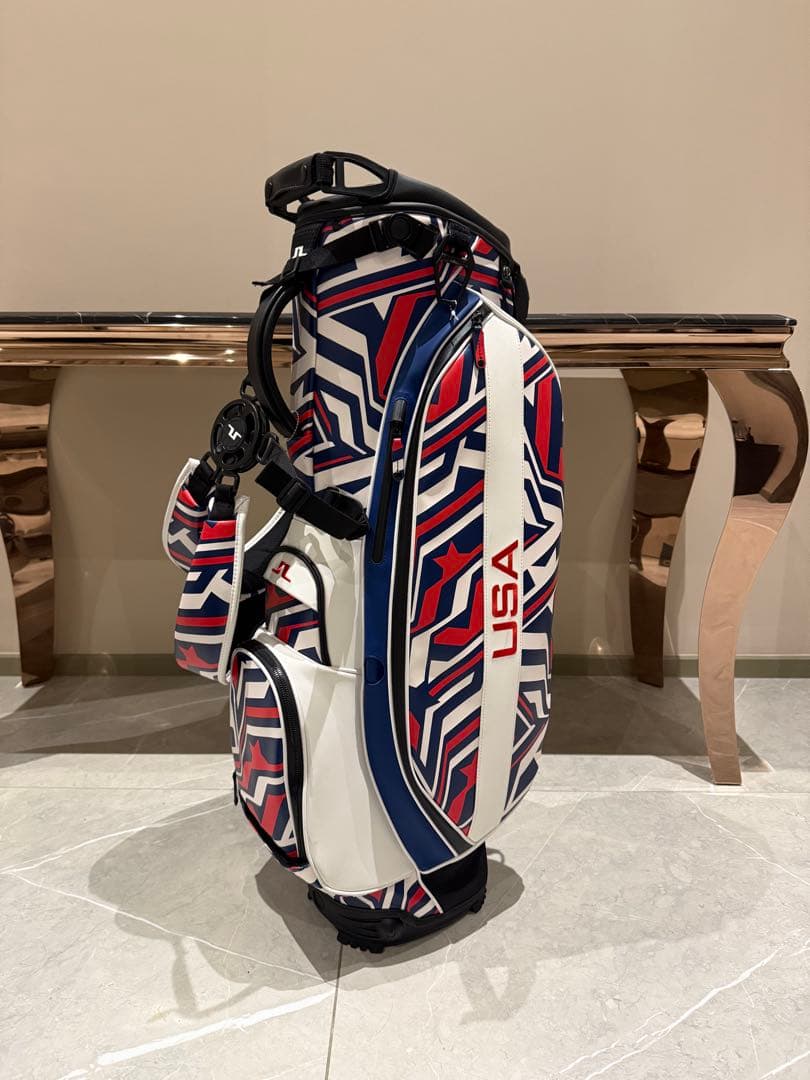 限定モデル J.LINDEBERG ジェイリンドバーグ USA キャディバッグ