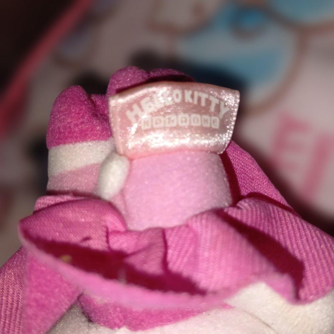 ハローキティBIGエコー限定音符ぬいぐるみマスコット初期激レア2000年代