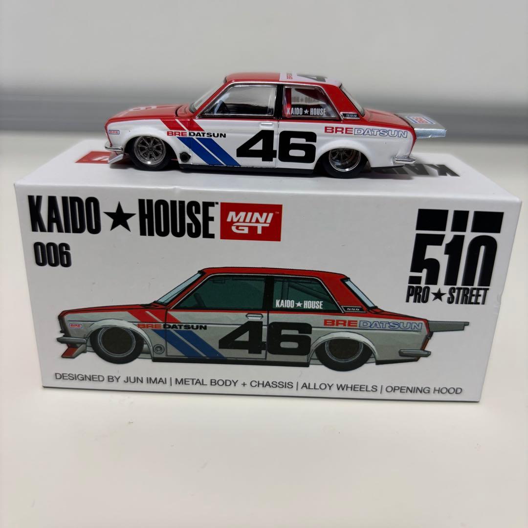 MiniGT KAIDO HOUSE Datsun 510 ミニカー 4台セット