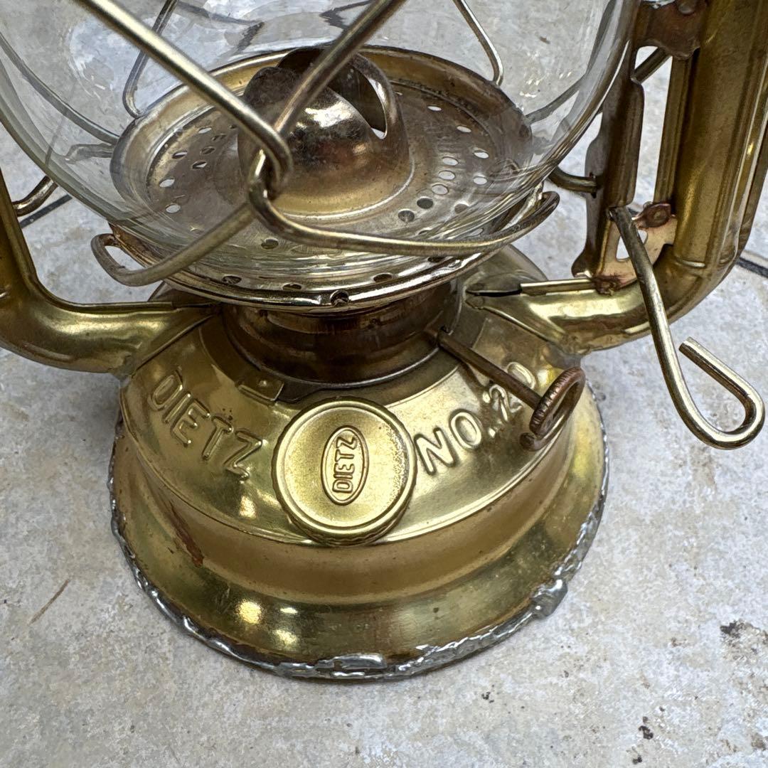 Dietz No. 20Junior ランタン 真鍮製