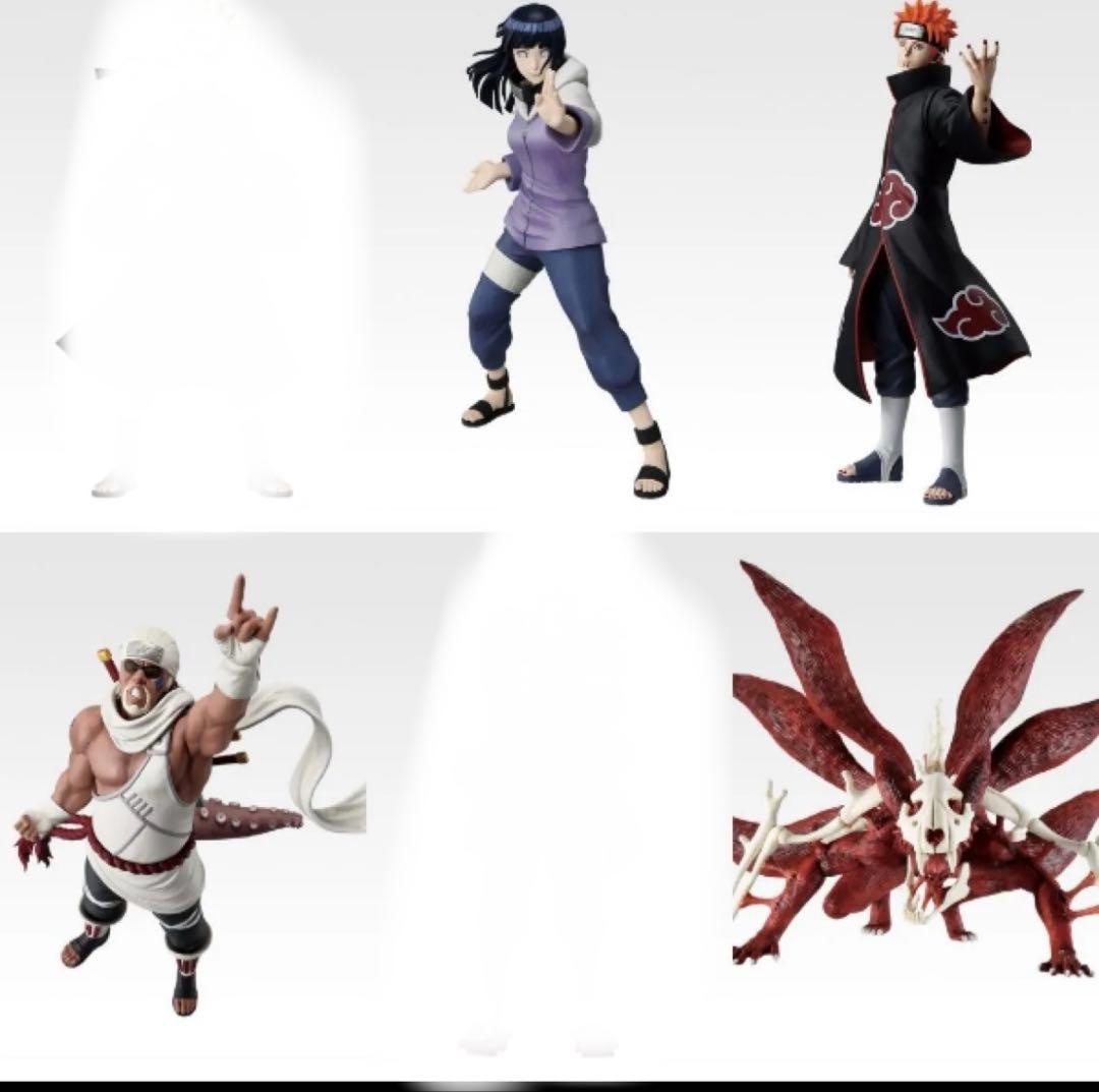 NARUTO 一番くじMASTERLISE B賞 C賞 D賞 ラストワン賞