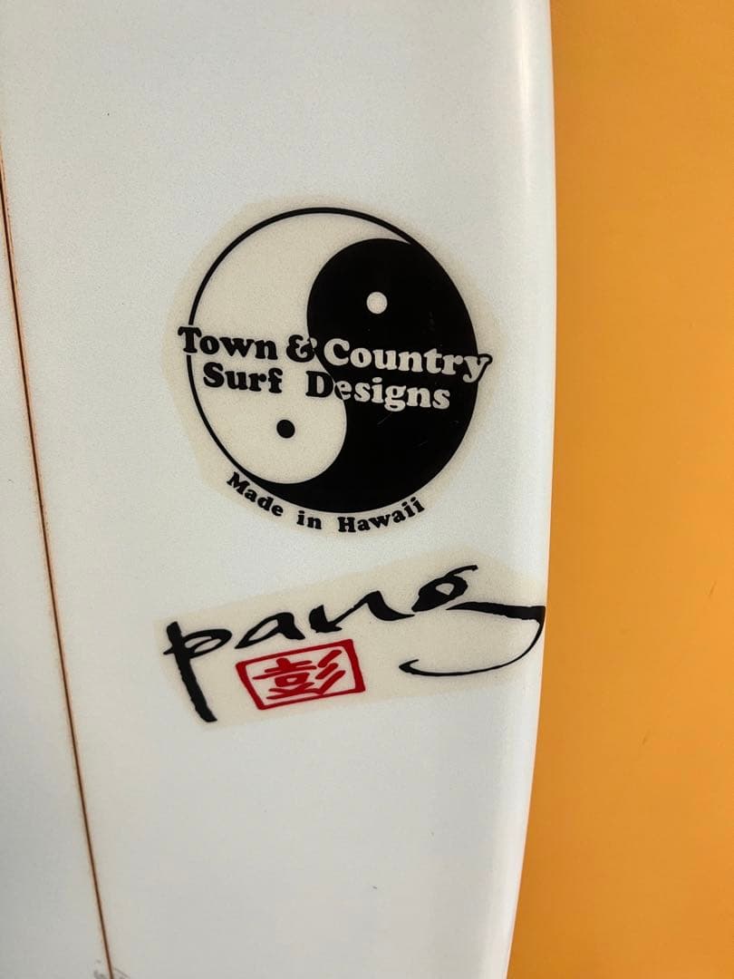 手渡し限定‼︎TOWN&COUNTRY グレンパングサーフボード　フィン付き