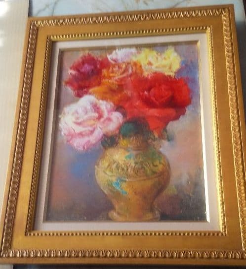 薔薇     (工藤和男画伯作の薔薇)